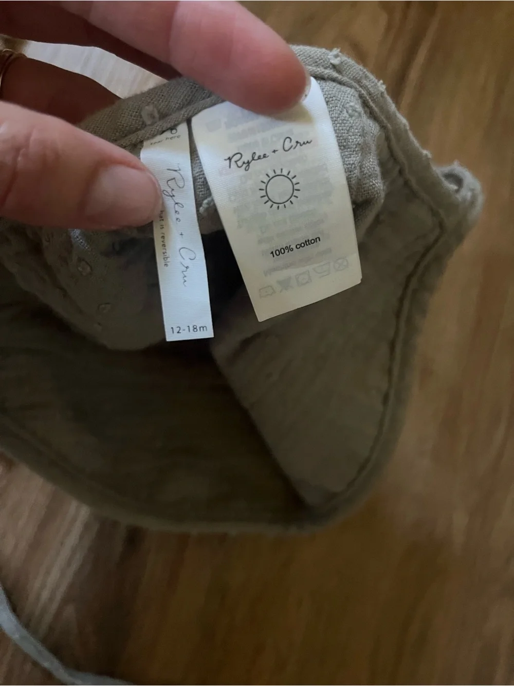 12-18m Quincy Mae Cotton Bonnet